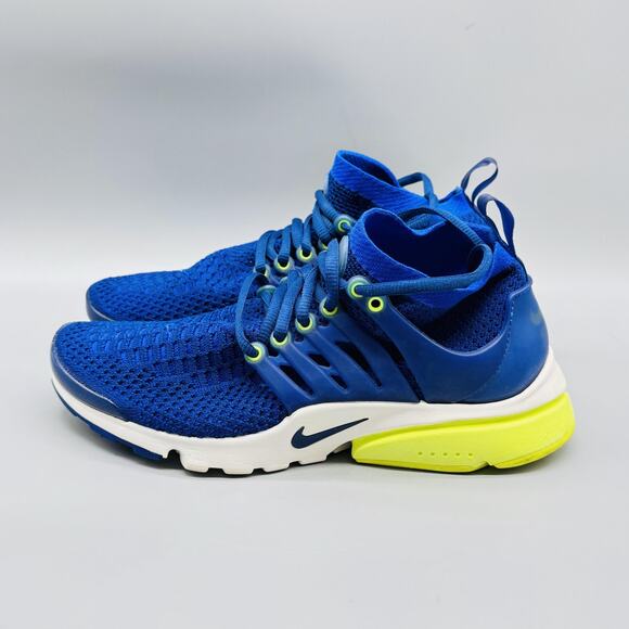 Nike Shoes Womens 8 Blue Air Presto Ultra Flyknit Sock Running Athletic Sneakers - Picture 5 of 10
